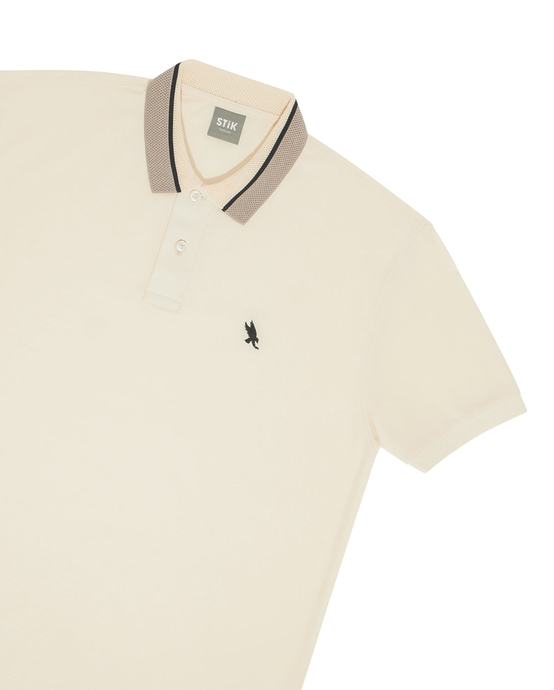 PANAL TEXTURE NECK POLO