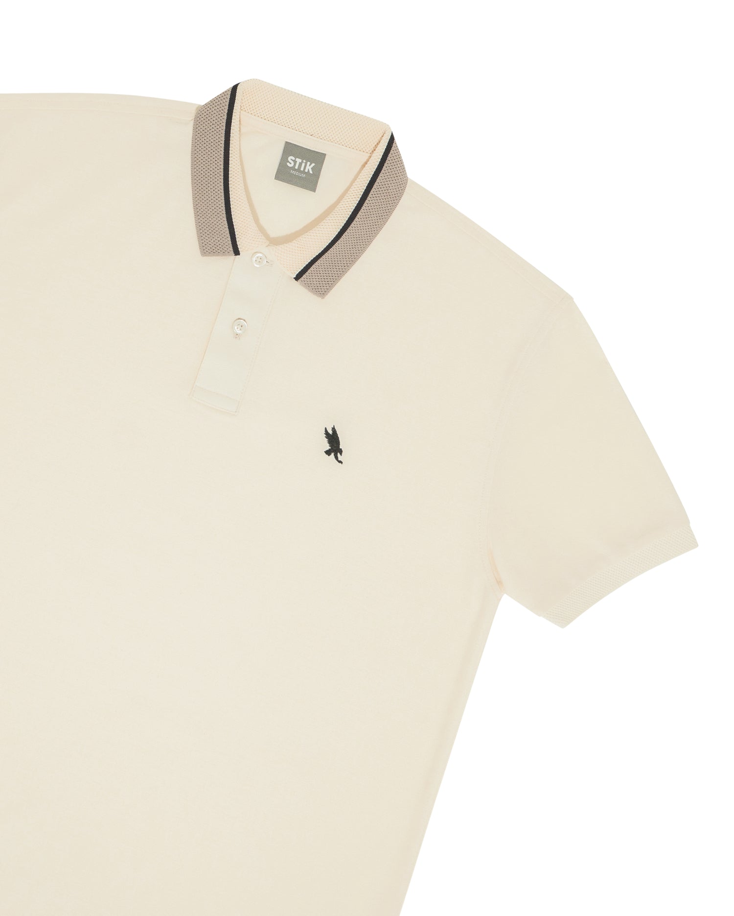 PANAL TEXTURE NECK POLO