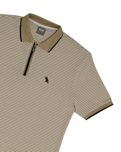 TRICOT ZIPP POLO