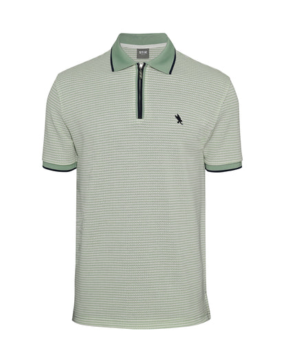 TRICOT ZIPP POLO