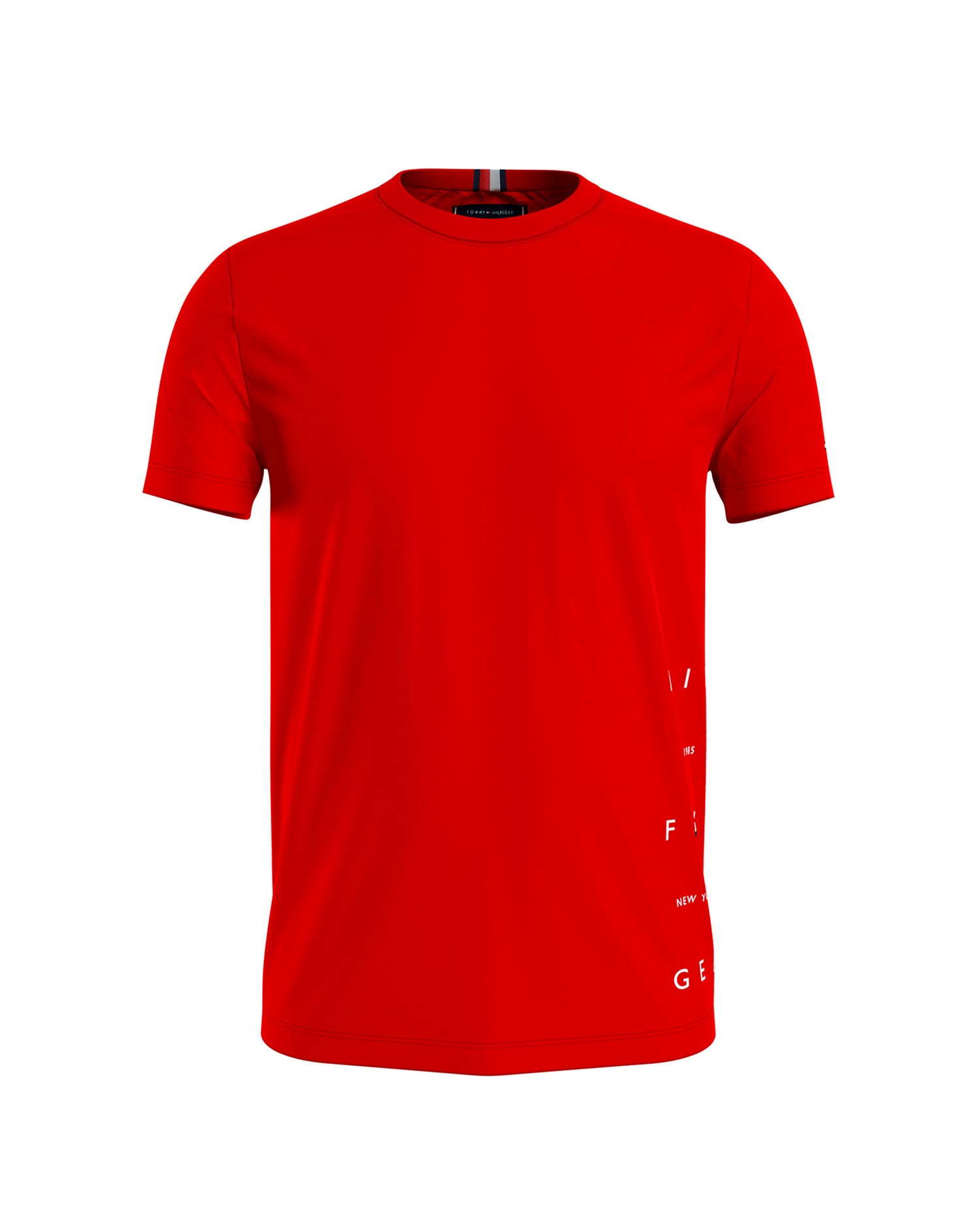 SPACED OFF PLACEMENT TEE