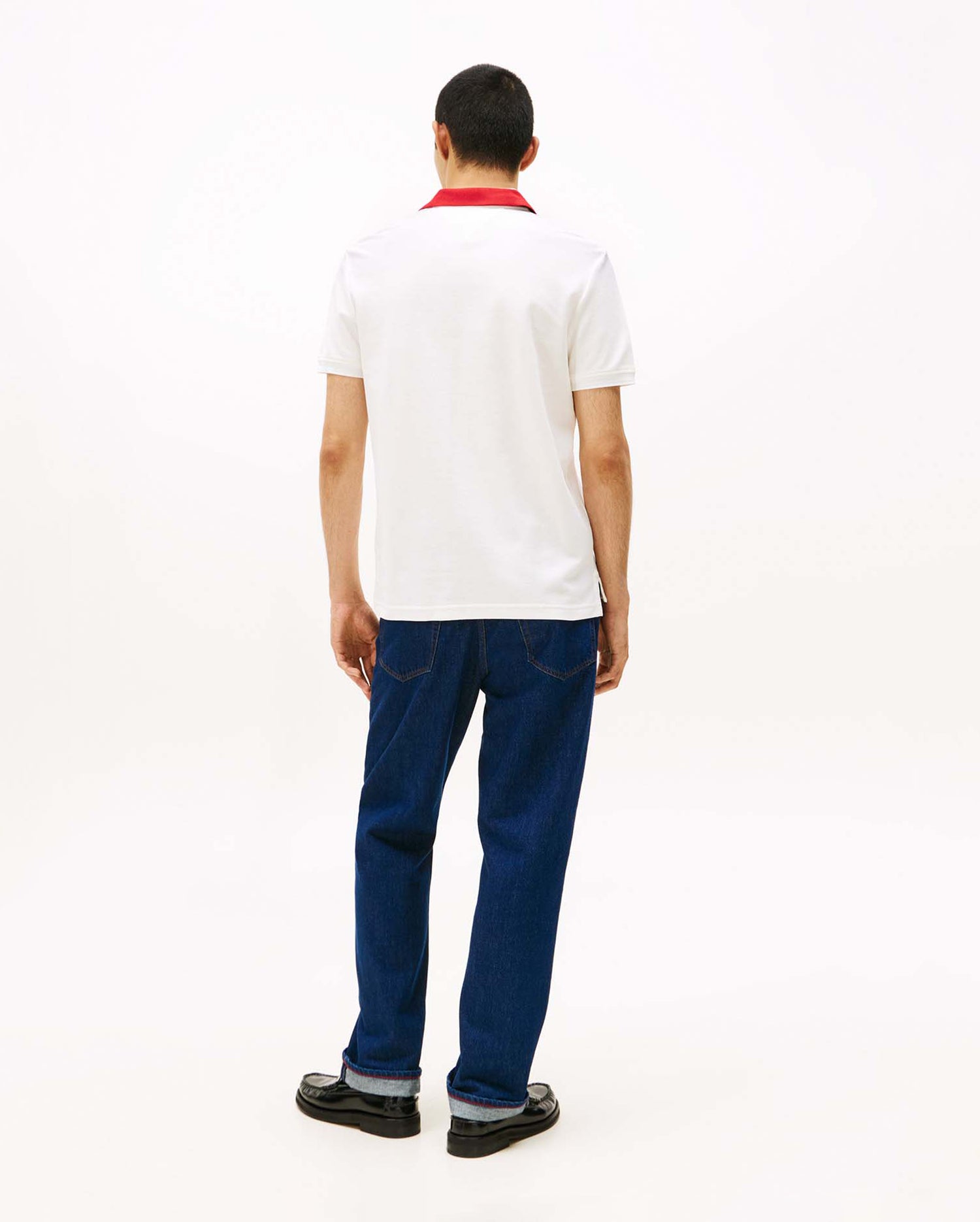 HERRINBONE COLLAR REG POLO