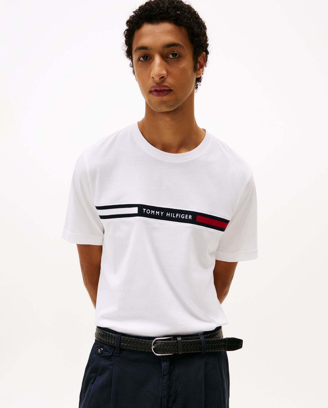 CHEST INSERT TOMMY HILFIGER T-SHIRT