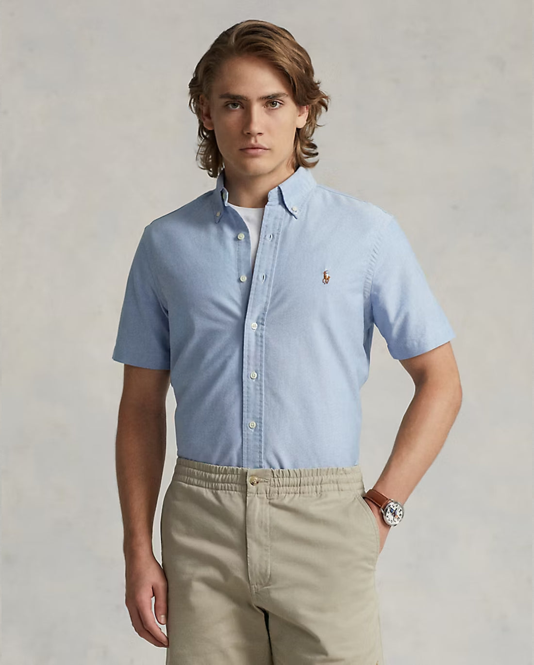 SHORT SLEEVE OXFORD SHIRT