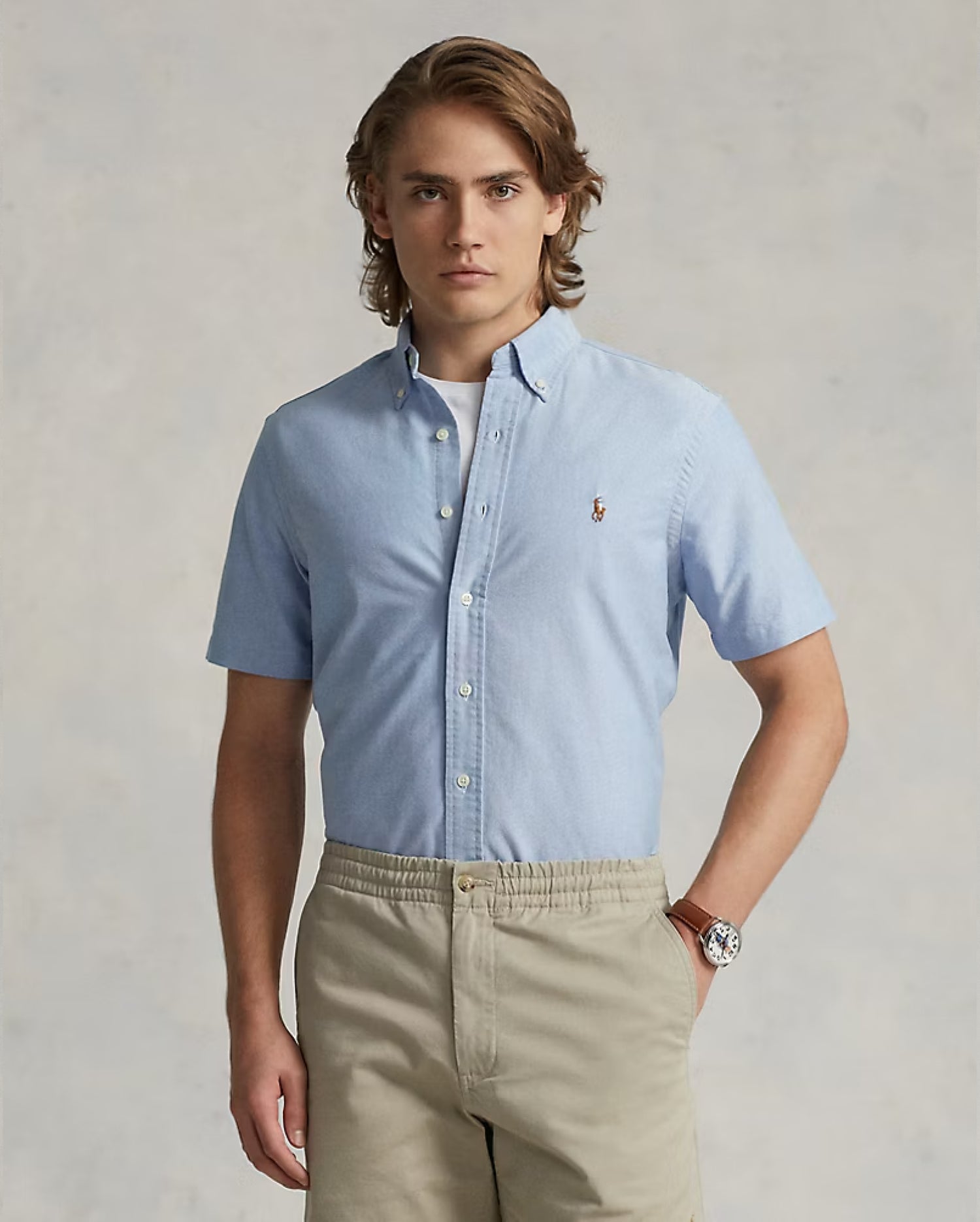 SHORT SLEEVE OXFORD SHIRT