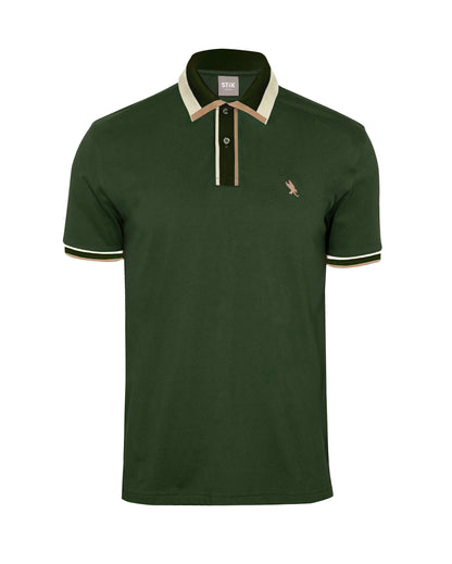 PIMA RIB PLACKET POLO