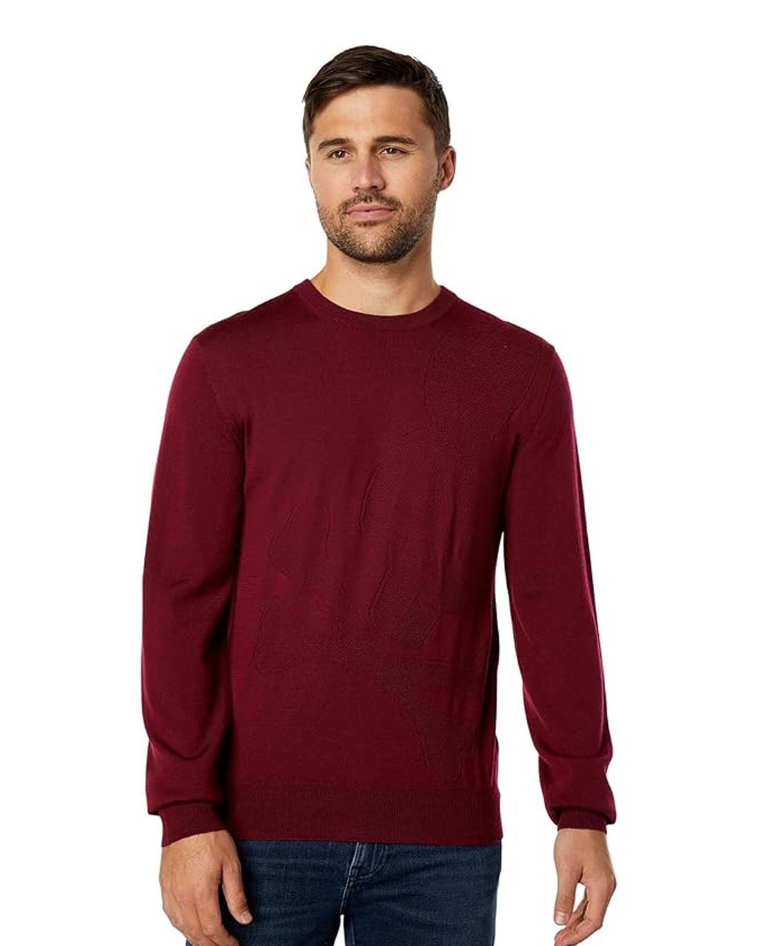 MENS MOORE INTARSIA SWEATER