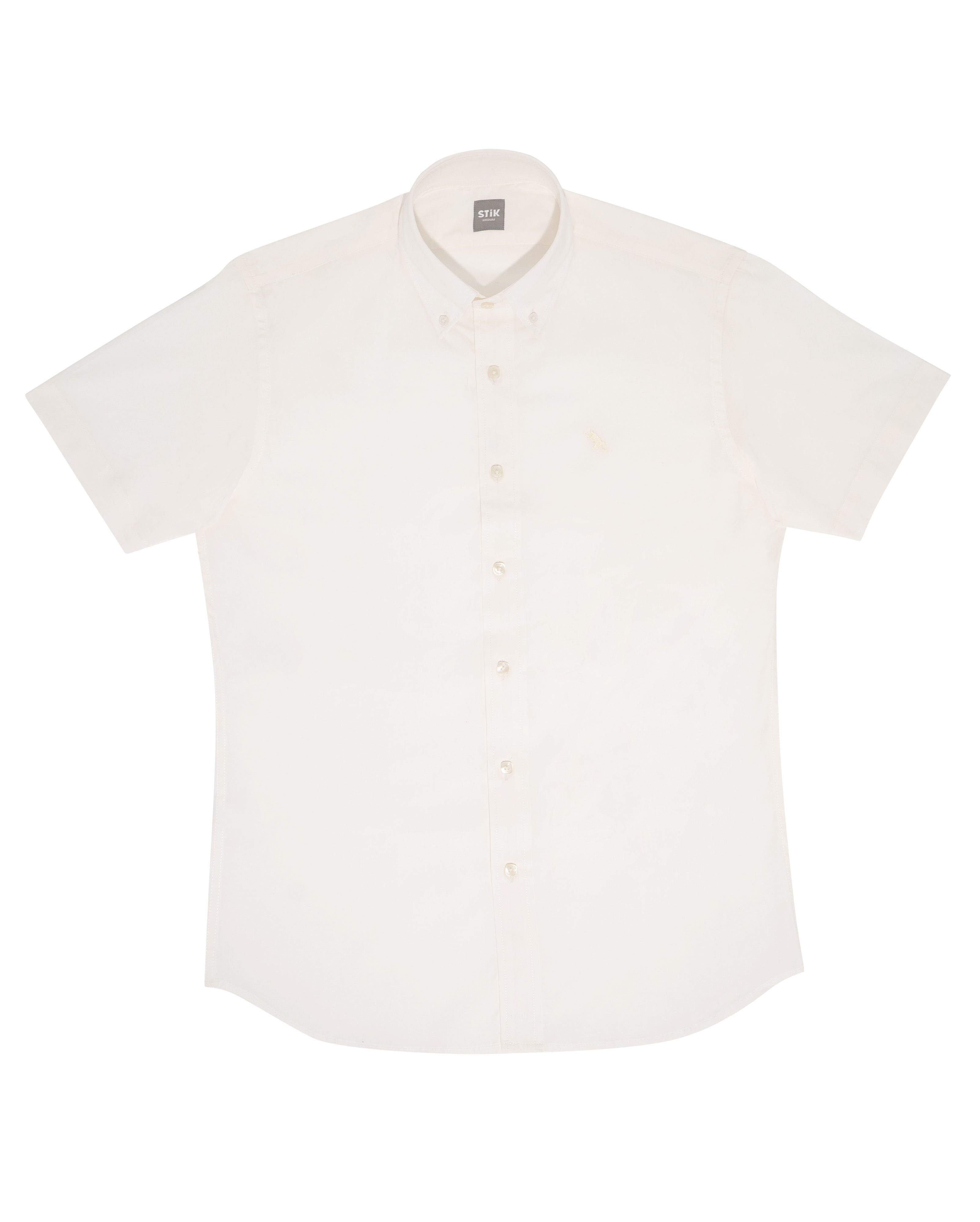CAMISA MANGA CORTA IVORY