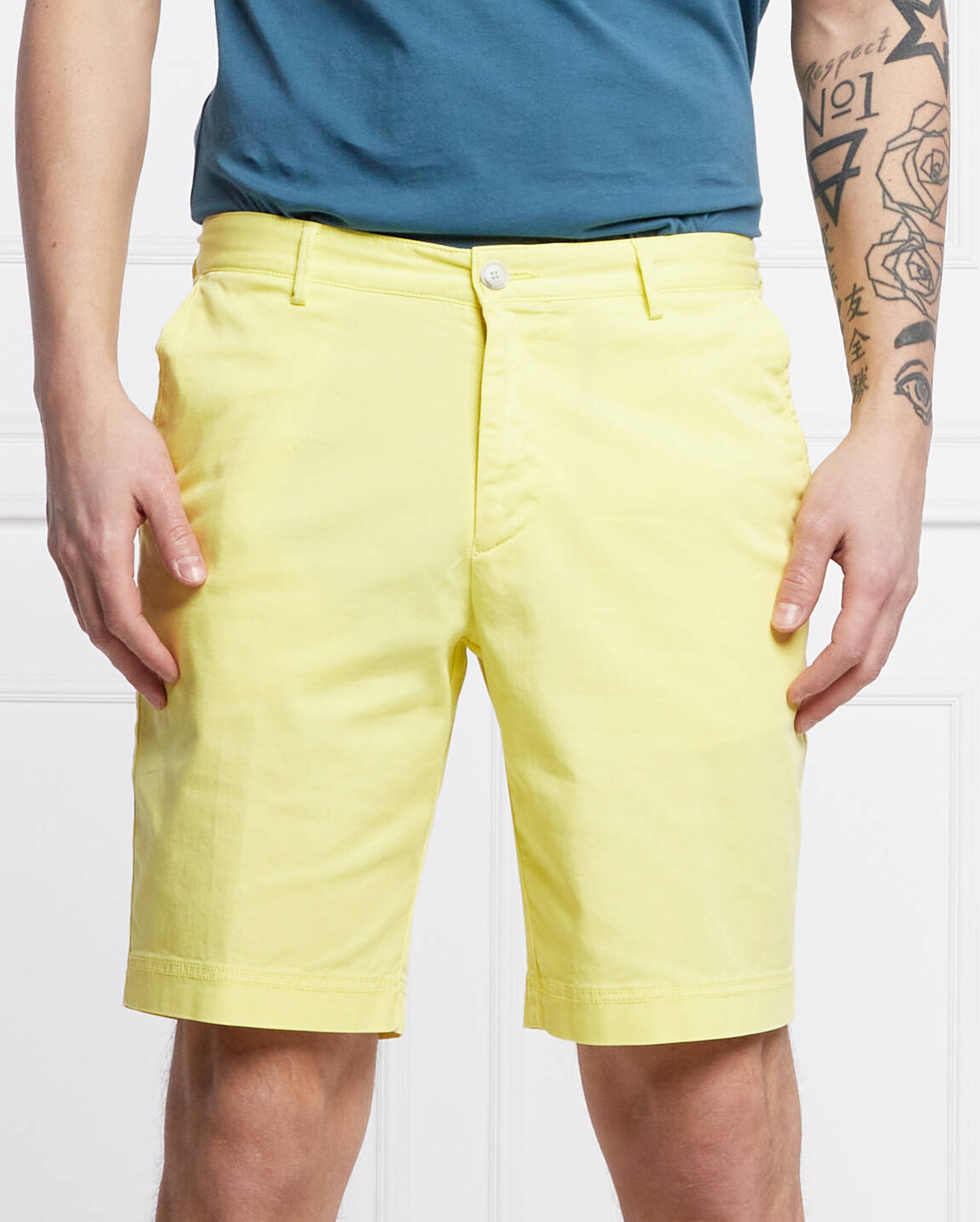 SHORT SLIM FIT BOSS BLACK SLICE